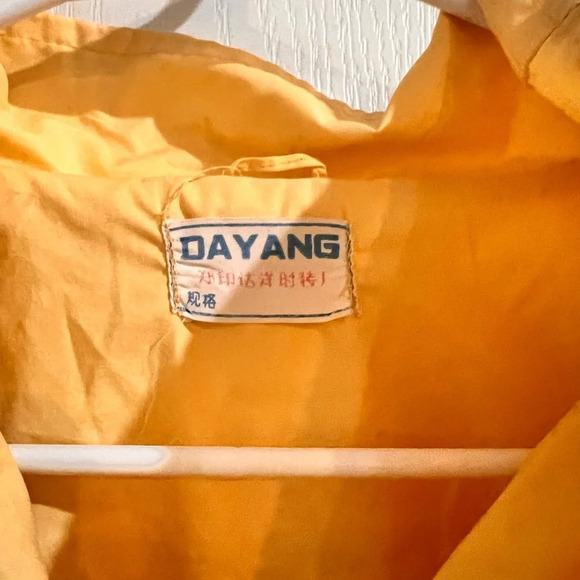 FINAL PRICE Vintage 80s Dayang Yellow Boxy Fit Bomber Jacket - Picture 2 of 8